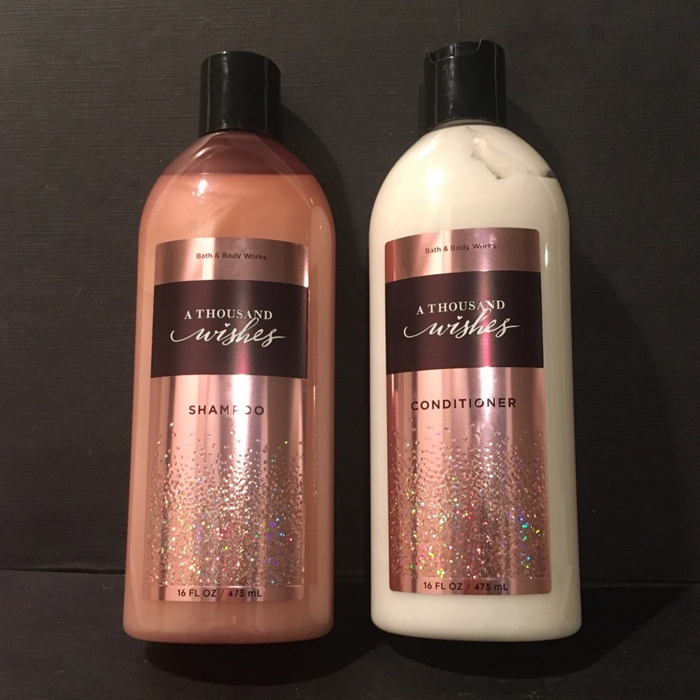 BBW  A THOUSAND WISHES Shampoo and Conditioner Set  New